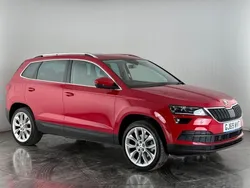 Red Used 2019 Skoda Karoq SUV | £17,500 (Fair price)