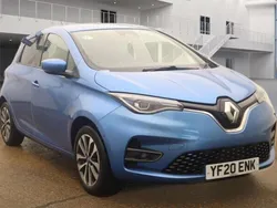 Blue Used 2020 Renault Zoe GT-Line Hatchback | £7,900 (Fair price)