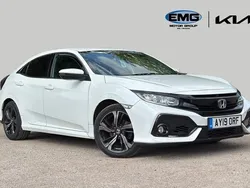 White Used 2019 Honda Civic SR Hatchback | £10,499 (Good price)