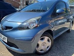 Blue Used 2008 Toyota Aygo Hatchback | £2,295 (Fair price)