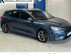 Blue Used 2019 Ford Focus ST-Line Hatchback | £8,300 (Fair price)
