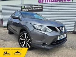 Grey Used 2016 Nissan Qashqai Tekna SUV | £6,140 (Fair price)