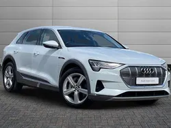 White Used 2021 Audi e-tron Advanced SUV | £19,990 (Fair price)