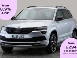 Silver Used 2021 Skoda Karoq SportLine SUV | £20,880 (Good price)