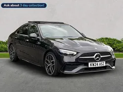 Grey Used 2024 Mercedes C300 AMG Line Premium Plus Sedan | £36,499 (Expensive)