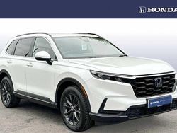 Premium paint platinum white New 2025 Honda CR-V Elegance SUV | £37,991 (Fair price)