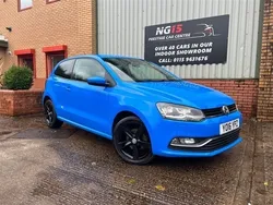 Blue Used 2016 VW Polo SEL Hatchback | £8,290 (Fair price)