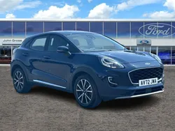 Blue Used 2022 Ford Puma Titanium Hatchback | £15,495 (Good price)