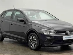 Deep black pearl Used 2022 VW Polo Life Hatchback | £17,879 (Fair price)