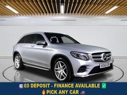 Silver Used 2016 Mercedes GLC220 AMG line SUV | £15,249 (Fair price)