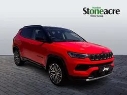 Red/black New 2025 Jeep Compass Altitude SUV | £26,795 (Good price)