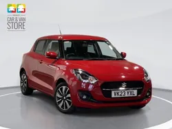 Red Used 2023 Suzuki Swift SZ5 Hatchback | £13,999 (Fair price)