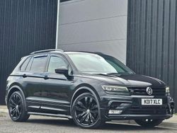 Black Used 2017 VW Tiguan R-line SUV | £19,290 (Fair price)
