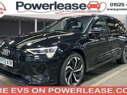 Black Used 2022 Audi e-tron Black Edition SUV | £22,489 (Fair price)