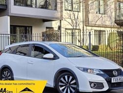 White Used 2015 Honda Civic SR Estate | £5,490 (Good price)