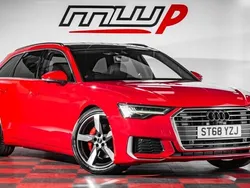 Red Used 2019 Audi A6 S-Line Estate | £26,995 (Fair price)