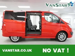 Red Used 2017 Ford Transit Custom Sport Estate | £18,689 (Fair price)