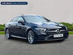 Black Used 2020 Mercedes CLS400 AMG Line Premium Plus Coupe | £34,249 (A bit pricey)