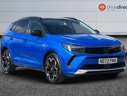 Blue Used 2022 Vauxhall Grandland X Ultimate SUV | £17,250 (Expensive)