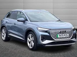 Blue Used 2021 Audi Q4 e-tron S-Line SUV | £20,795 (Super price)