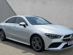 Silver Used 2021 Mercedes CLA220 AMG Line Premium Plus Sedan | £26,558 (Fair price)