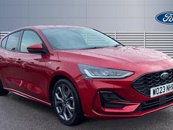 Red Used 2023 Ford Focus ST-Line Hatchback | £14,169 (Fair price)