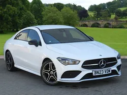 White Used 2023 Mercedes CLA180 Executive Sedan | £26,400 (Fair price)