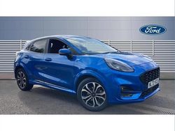 Blue Used 2022 Ford Puma Gen-E ST-Line SUV | £15,500 (Fair price)