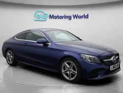 Blue Used 2020 Mercedes C200 AMG line Coupe | £19,700 (Fair price)