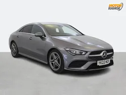 Grey Used 2022 Mercedes CLA200 AMG line Coupe | £23,295 (Fair price)