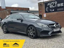 Grey Used 2015 Mercedes E220 AMG line Coupe | £8,490 (Fair price)