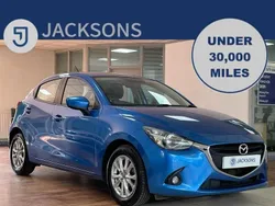 Blue Used 2017 Mazda 2 Hatchback | £8,420 (Good price)