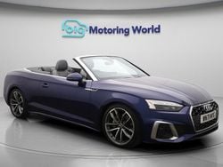 Blue Used 2021 Audi A5 Cabriolet S-Line Cabriolet | £26,000 (Fair price)