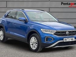 Blue Used 2023 VW T-Roc Life SUV | £18,657 (Good price)