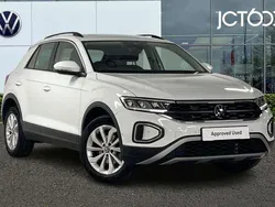 White Used 2022 VW T-Roc Life SUV | £19,089 (Fair price)