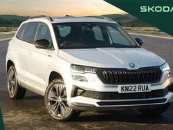 Brilliant silver metallic Used 2022 Skoda Karoq SportLine SUV | £23,995 (Fair price)