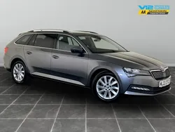 Grey Used 2022 Skoda Superb SE Technology Estate | £14,595 (Good price)