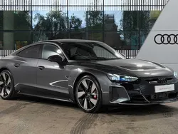 Grey Used 2021 Audi RS e-tron GT Black Edition Sedan | £59,999 (Fair price)