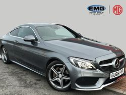 Grey Used 2016 Mercedes C220 AMG line Coupe | £13,999 (Fair price)