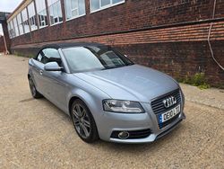 Silver Used 2010 Audi A3 Cabriolet S-Line Cabriolet | £2,995