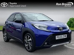 Blue Used 2023 Toyota Aygo Hatchback | £16,100 (Fair price)