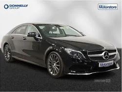 Black Used 2016 Mercedes CLS350 AMG Line Premium Plus Coupe | £15,885 (Fair price)