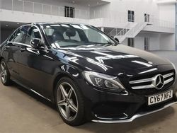 Black Used 2017 Mercedes C200 AMG line Sedan | £15,500 (A bit pricey)