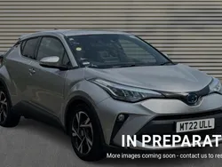 Silver Used 2022 Toyota C-HR Design SUV | £19,100 (Fair price)