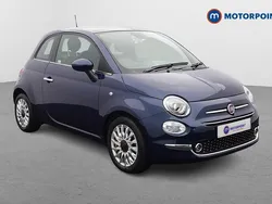 Blue Used 2023 Fiat 500 Hatchback | £9,399 (Fair price)