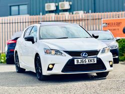 White/black Used 2015 Lexus CT200h Sport Line Hatchback | £10,995 (Fair price)