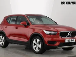Red Used 2021 Volvo XC40 Momentum SUV | £19,500 (Good price)