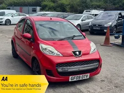 Red Used 2009 Peugeot 107 Hatchback | £1,989