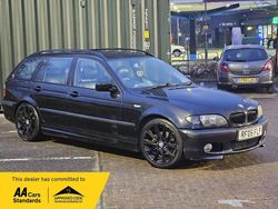 Black Used 2005 BMW 318 Sport Line Estate | £2,490