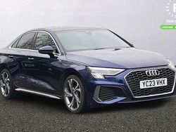 Blue Used 2023 Audi A3 S-Line Sedan | £21,899 (Fair price)